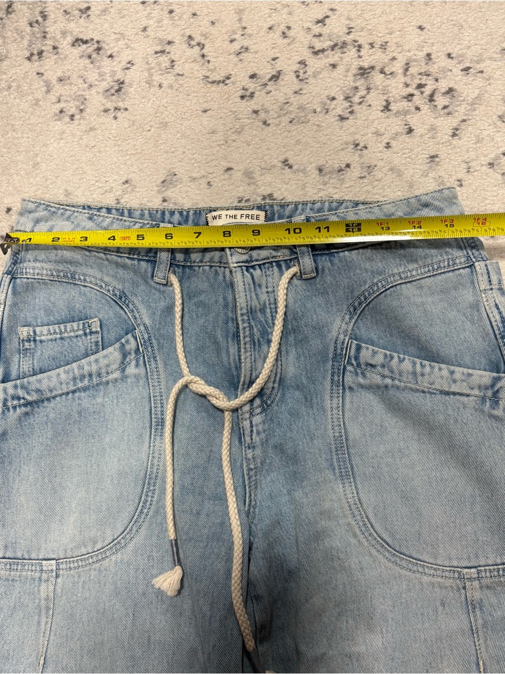 Free People We The Free Love Language Pull-On Jeans - Picture 6 of 9
